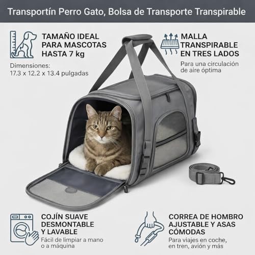 Transportin Para Gatos Y Perros TransportÃn