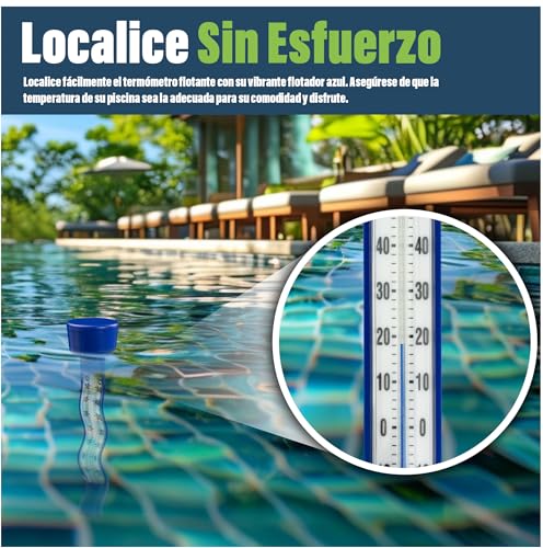 Termómetro de piscina Termómetro