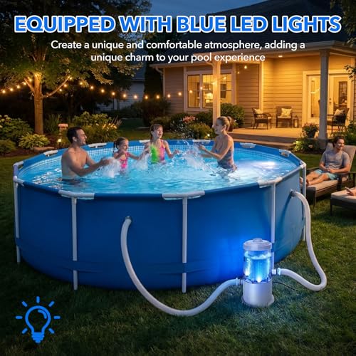 Depuradora de piscina cartucho 3785L/H 90W