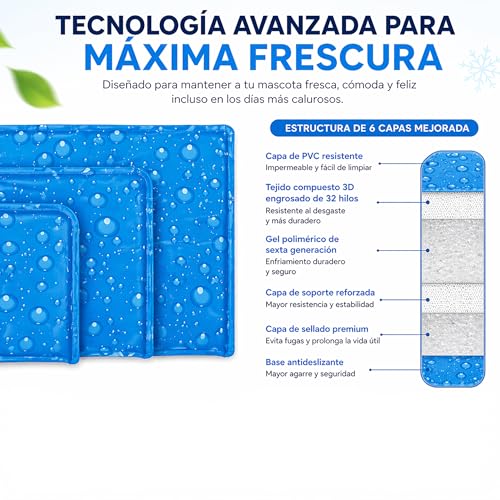 Alfombrilla Refrigerante Para Mascotas BESCH 50x40cm