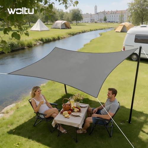 Toldo Vela Impermeable WOLTU filtro de arena 4x4 m