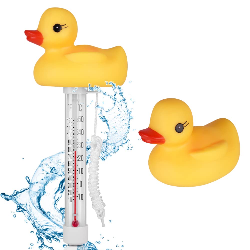OFFCUP Termómetro Piscina de Agua, Termómetro para Piscina, Flotante Piscina Termómetro,