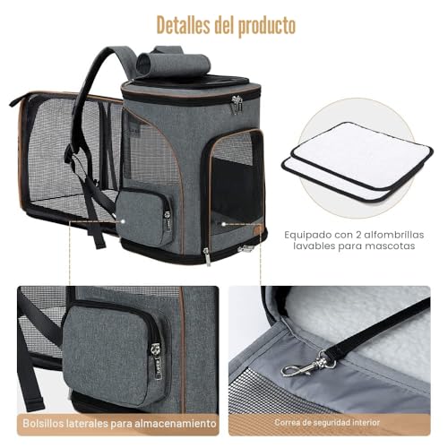 Transportin Para Gatos Y Perros Lekesky
