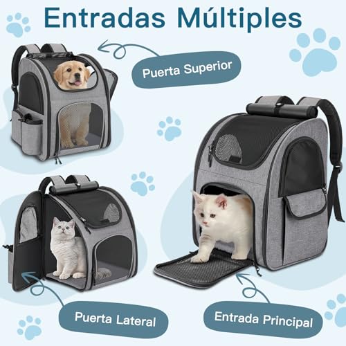 Transportin Para Gatos Y Perros Mochila