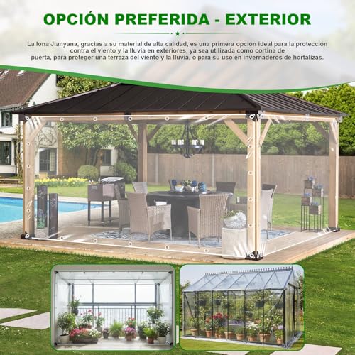 Lona Protectora De Suelo Jianyana 6M 0,2Mm