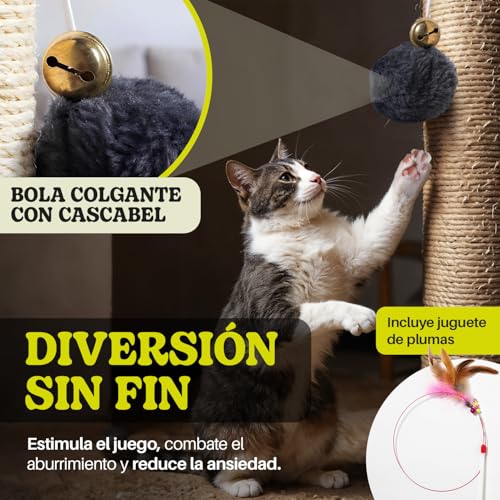 Juguete para gatos Rascador 74 cm