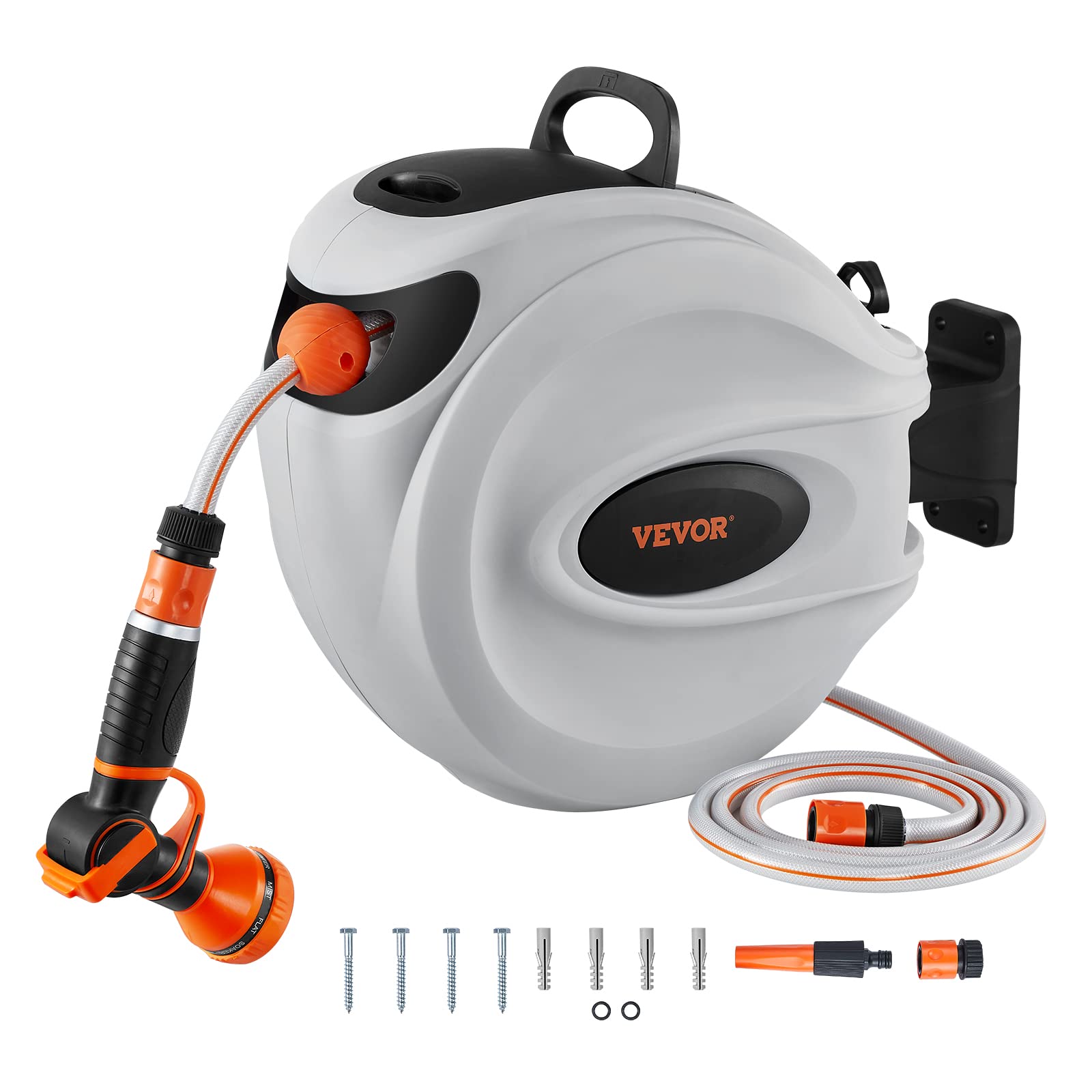 Enrollador De Manguera VEVOR 20 m 12 mm