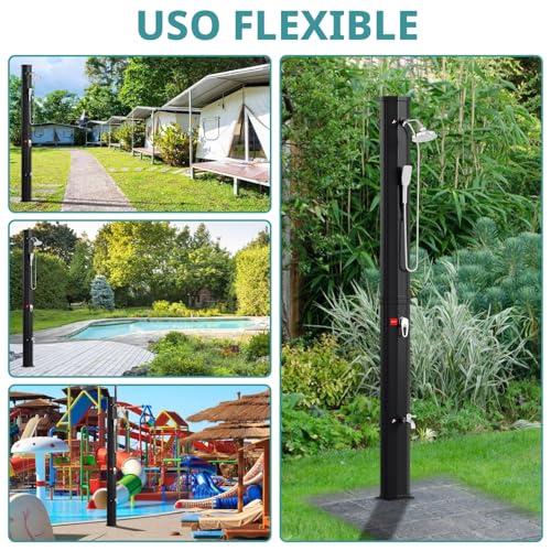 Piscina desmontable Ducha solar 40 l