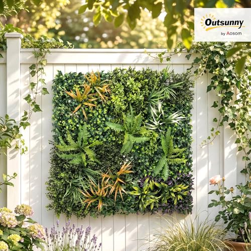 Vallas Decorativas Pequeñas Outsunny 1x1 m