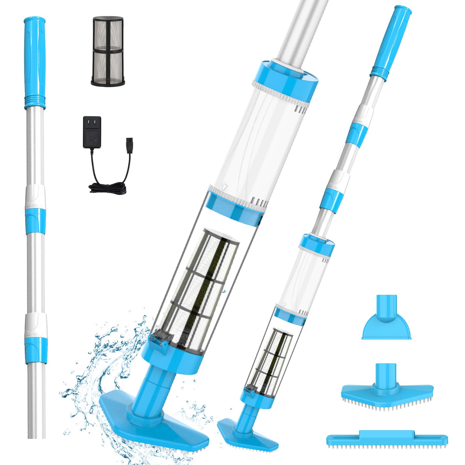 Limpiafondos para piscina Aspirador telescópicas