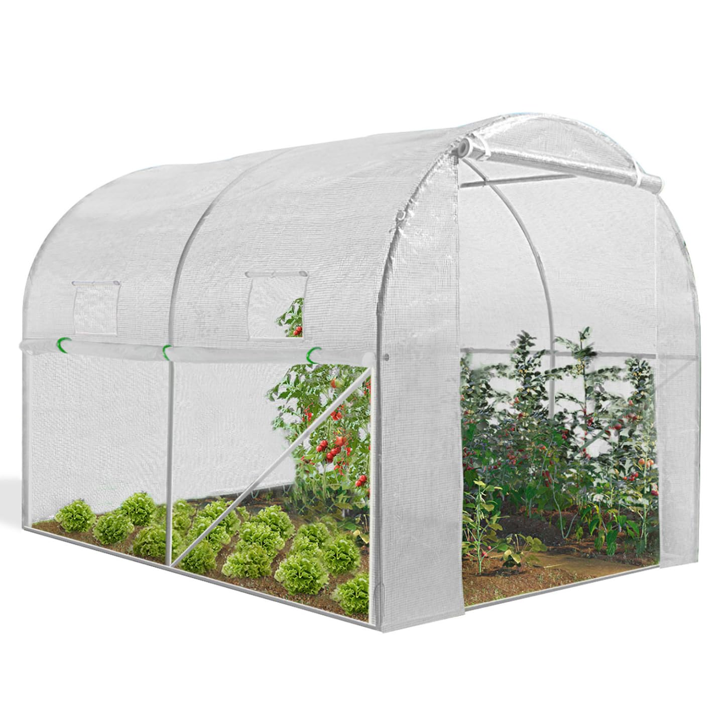 Invernadero exterior IDMarket 2 x 3 m 6 m