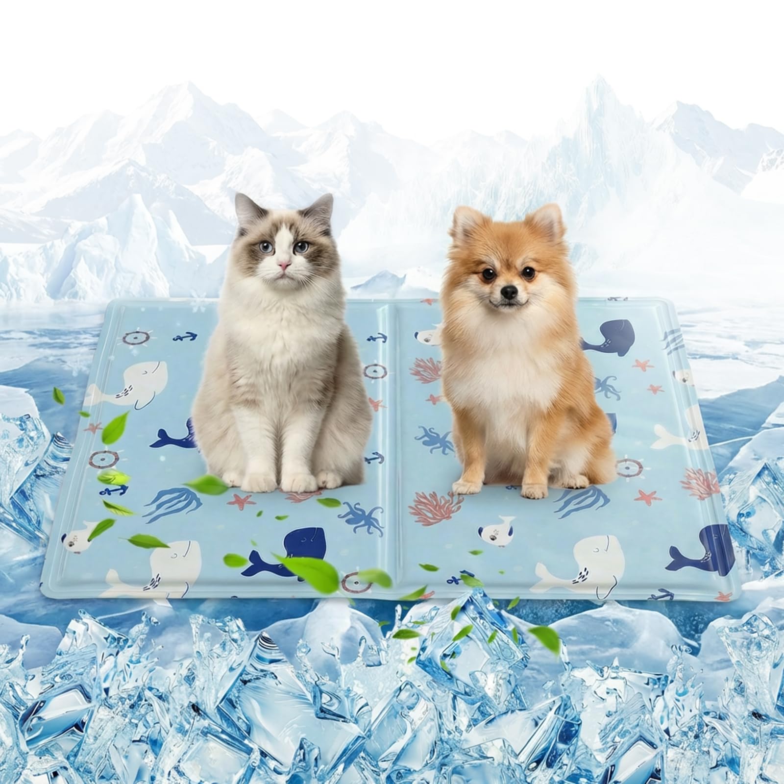 Cama Refrescante Para Perros Ninonly 50x65cm