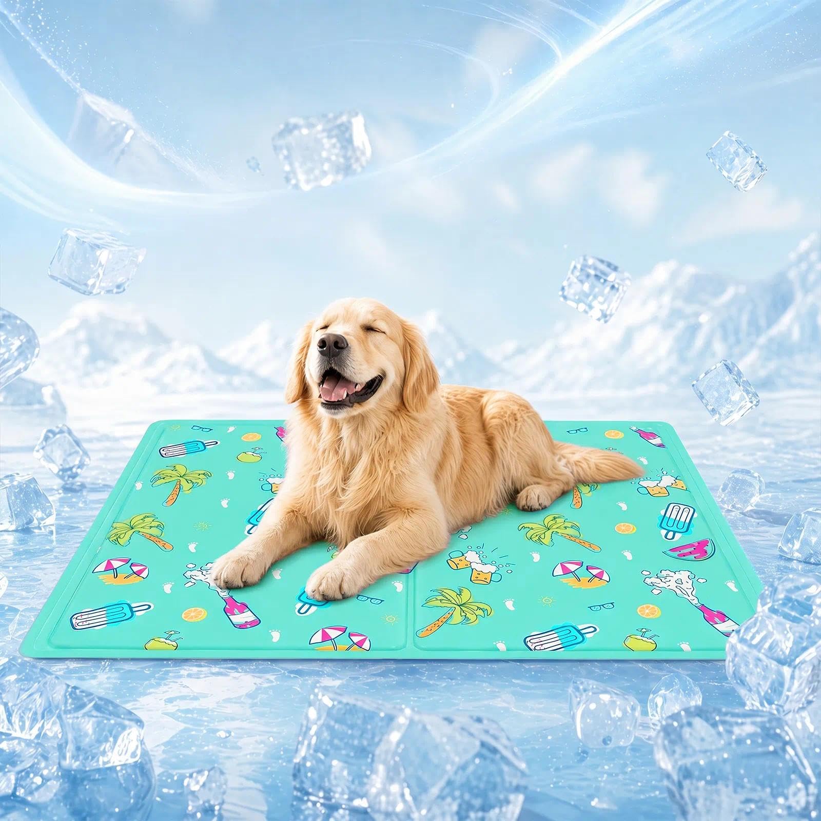 Cama Refrescante Para Perros Alfombrilla 40x50cm