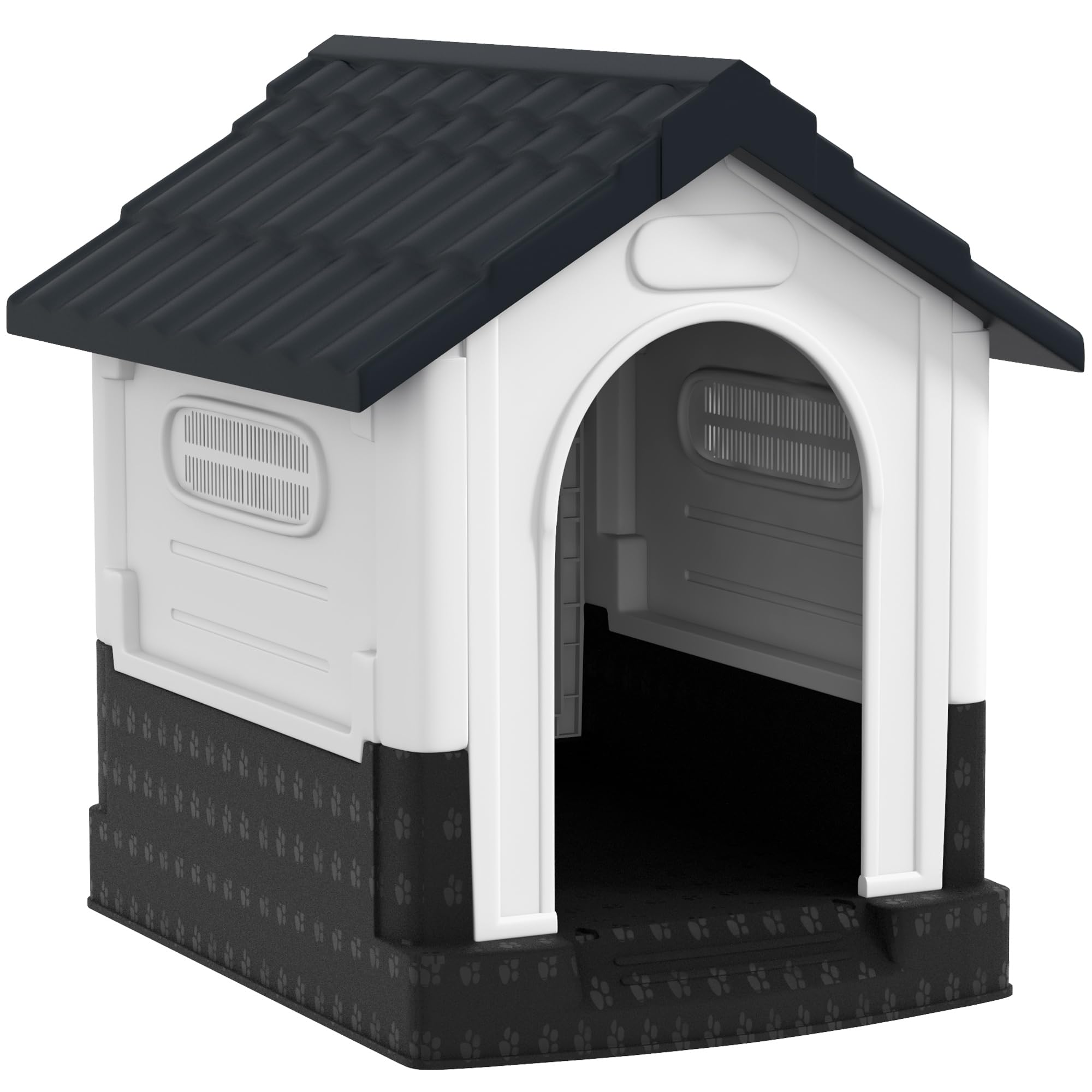 Caseta Exterior Para Perro PawHut 64,5x57x66 cm