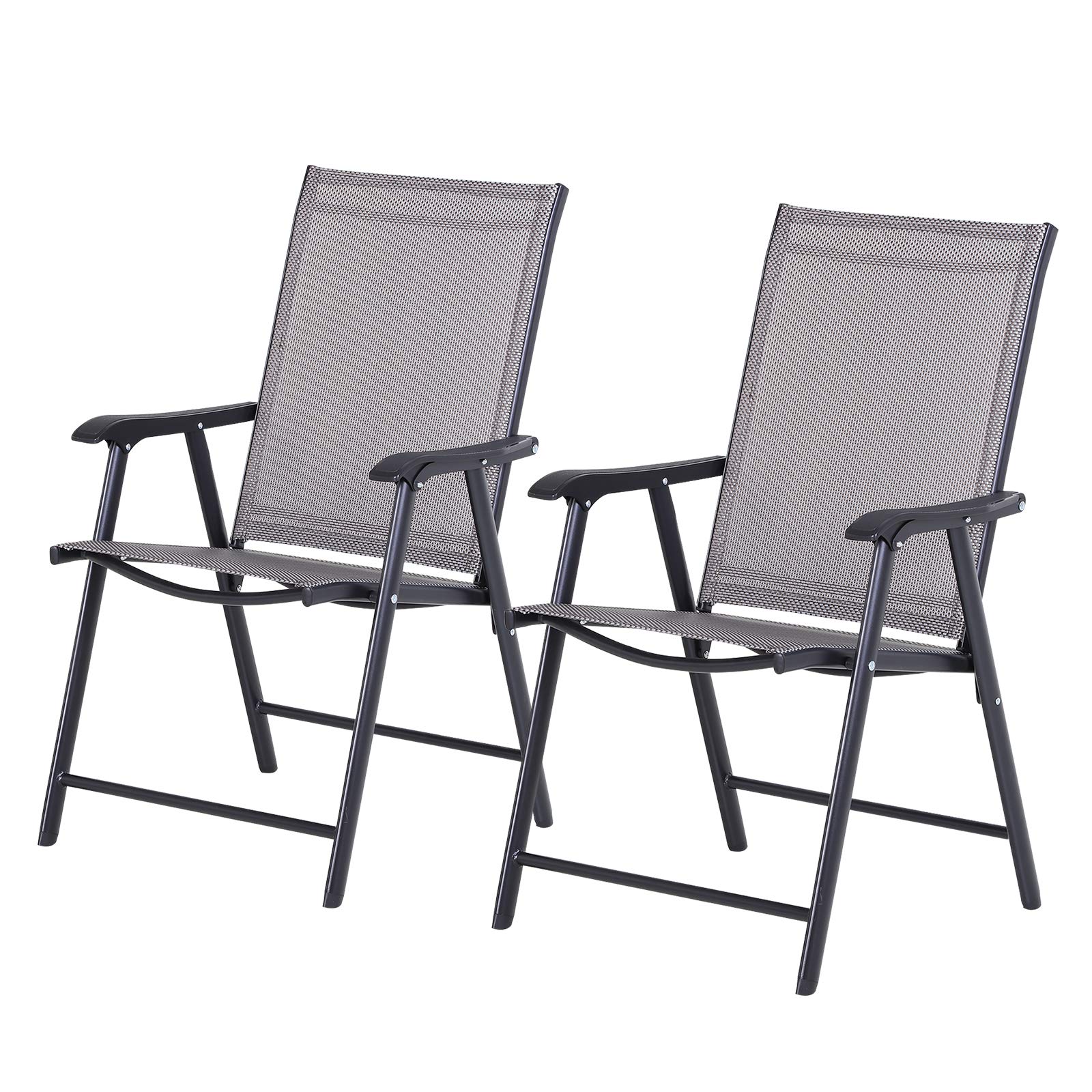 Sillas Plegables De Jardin Outsunny 58x64x94 cm