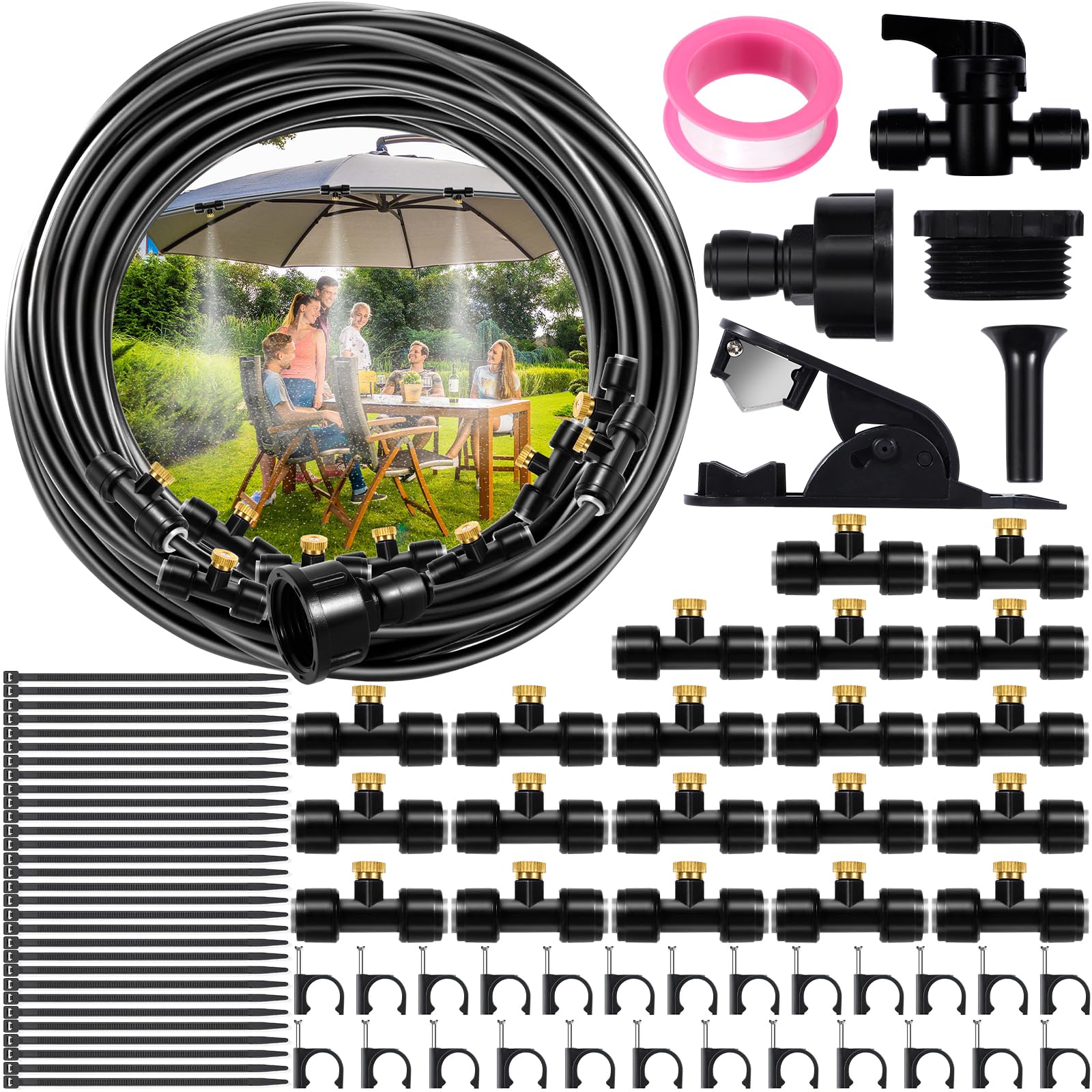 Sistema De Riego 103PCS latón 18M
