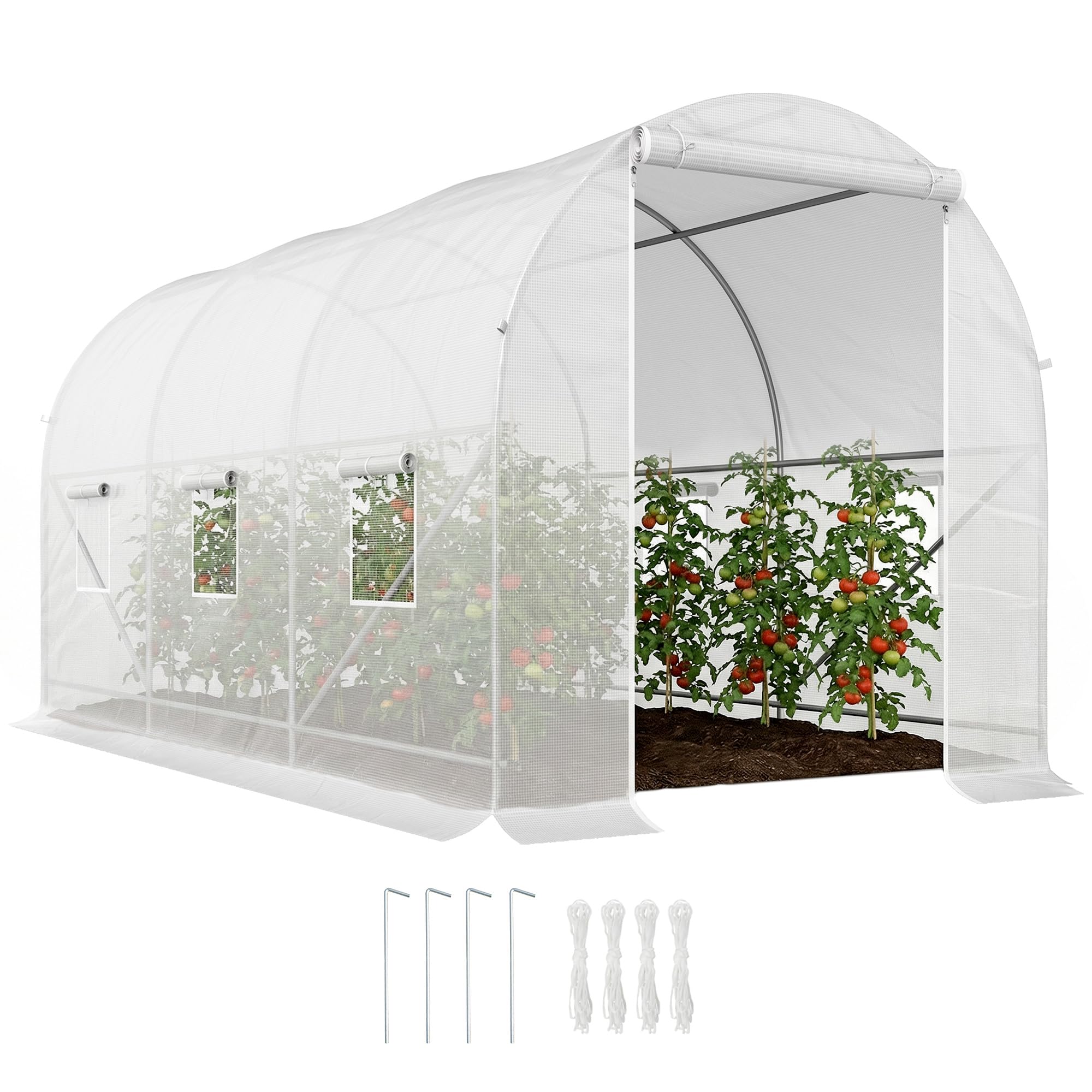 Invernadero exterior IDMarket 2 x 3 m 6 m