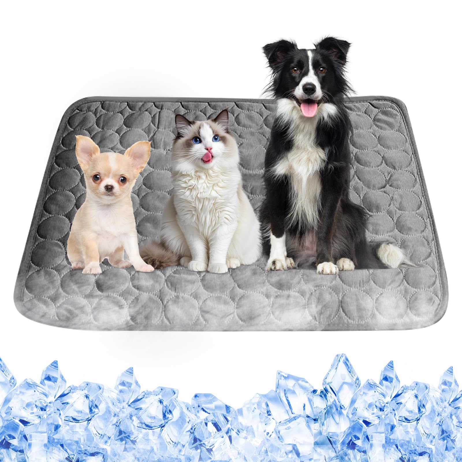 Alfombrilla Refrigerante Para Mascotas Alfombrilla 70x55cm