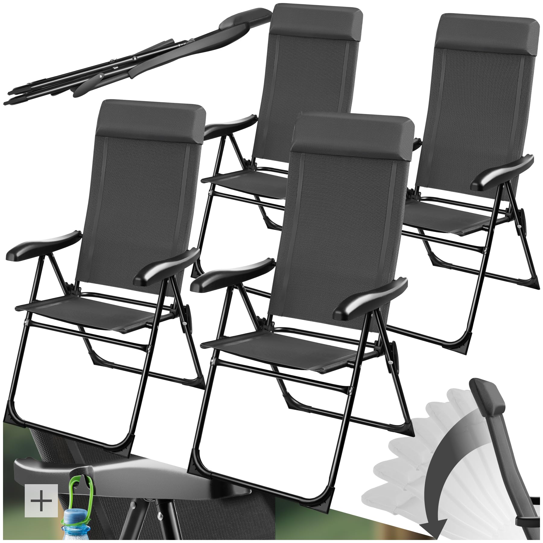 Sillas Plegables De Jardin tectake