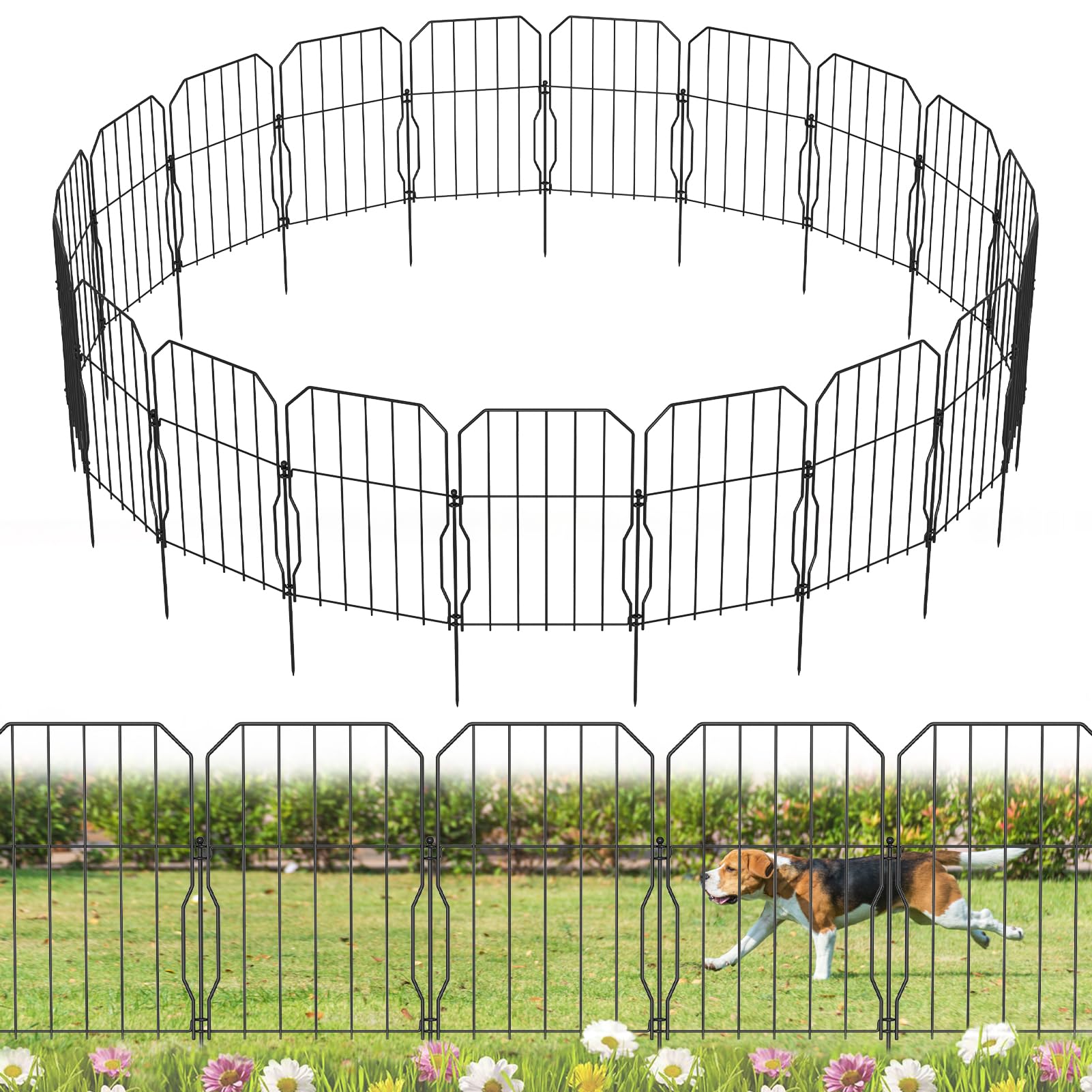 Vallas Decorativas Pequeñas WELDUN 590 CM 41 CM