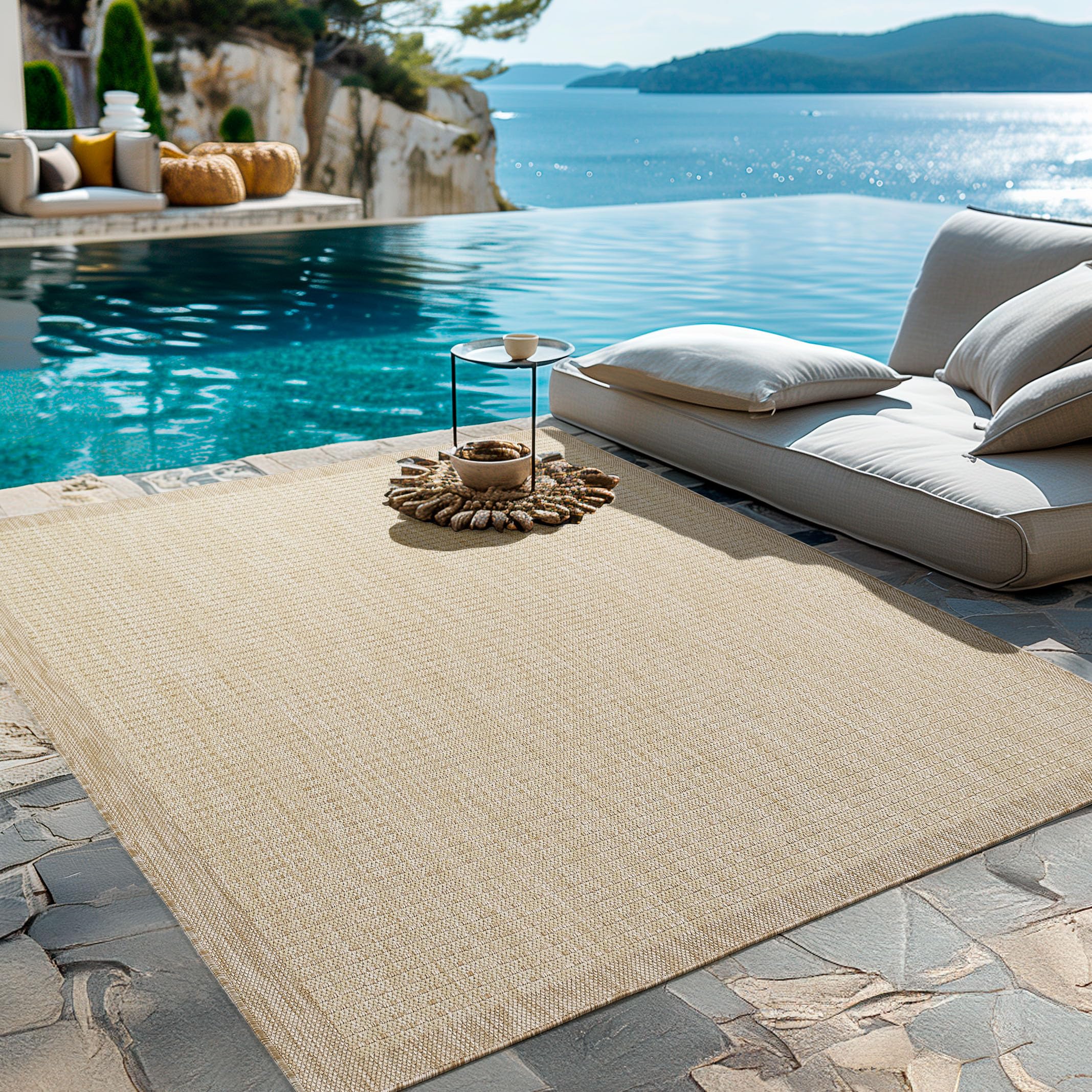 Alfombra Exterior Para Terraza HomebyHome 280 x 370 cm